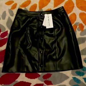 For the republic faux leather skirt size 2